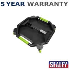 Image of Sealey Creeper Tool Tray Green SCR86HV