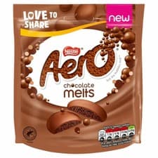 Image of Aero Melts Milk & Caramel Chocolate Sharing Bags
