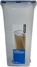 Image of Lock & Lock Rectangular Storage Container - Clear, 2 Litre Airtight Food Storag