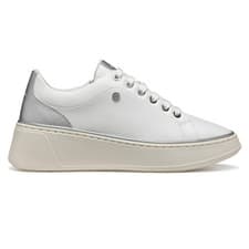 Image of Geox Sunnetty Womens Trainers Casual Everyday Chic Fashion Sneakers White
