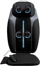Image of Homedics 2 in 1 Shiatsu Massager & Cordless Cushion With Heat, MCS-950HJ-GB