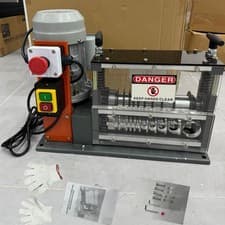 Image of Electric Wire Stripping Machine 550W Copper Cable Stripper 1.5mm~40mm 11CHANNELS