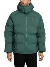 Image of Lyle & Scott Men's Welded Puffer Jacket, Green