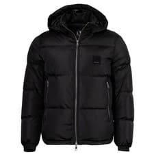 Image of A|X ARMANI EXCHANGE Men's Down Jacket - Quilted Jacket With Hood, Zipper...