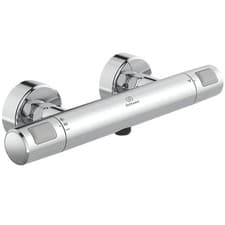 Image of Ideal Thermostatic Mixer Shower Valve Fixed Chrome Standard Ceratherm Exposed