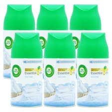 Image of 6 x Air Wick Freshmatic Max Air Freshener Refill Cool Linen & Almond 250ml