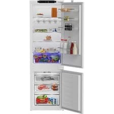 Image of Blomberg KNE4554EVI Frost Free Integrated Fridge Freezer White