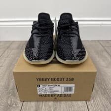 Image of New Adidas Yeezy Boost 350 V2 Carbon (Kids) UK3 FZ5001 100% Authentic Fast Post