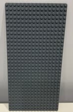Image of LEGO 16 x 32 (Half) Dark Grey Base Plate 2748 x 1 - Brand New