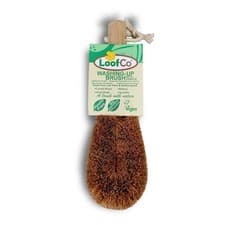 Image of LoofCo Washing-Up Brush with Rubberwood Handle - 6 Pack
