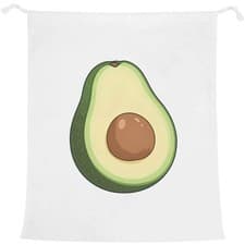 Image of 'Cartoon Style Avocado' Laundry / Washing / Storage Bag (LB00043808)