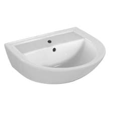 Image of Armitage Shanks Sandringham 21 Wall Hung Basin 500mm Wide - 1 Tap Hole
