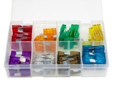 Image of 50 Pcs Assorted Box of Maxi Blade Fuses 20 30 40 50 60 70 80 100amp Fuse AUTO