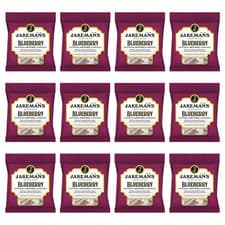 Image of 12 x JAKEMANS BLUEBERRY 73g SOOTHING MENTHOL LOZENGES -VEGETARIAN
