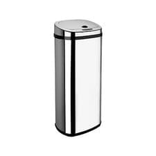 Image of Dihl 30L 42L 50L Rectangle Chrome Sensor Kitchen Waste Dust Bin Automatic