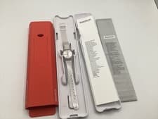 Image of SWATCH SILVER GLISTAR TOO GLITTER 25mm WATCH GLITTER BRAND NEW IN BOX