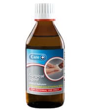 Image of Care Surgical Spirit 200ml Antiseptic Skin Cleanser Prevent Bed Sore & Hard Skin