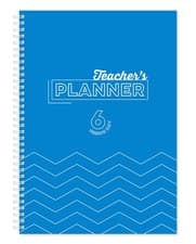 Image of Silvine A4 Teacher's Academic Planner with Durable Hardback Covers and 204 x6 Pe