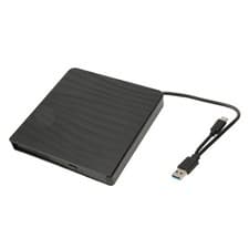 Image of External DVD Drive Enclosure Type C USB 3.0 Plug And Play Slim Optical Drive