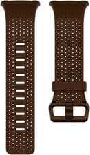 Image of Fitbit Unisex Adult Ionic Leather Band Only, Cognac, Small New