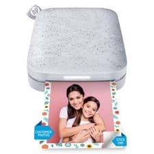 Image of HP HPISPW Sprocket Portable Photo Printer (Luna Pearl) Instantly Prints ZINK 2 x