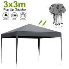 Image of 3x3M 3x4M Gazebo Marquee Party Tent Garden Outdoor Canopy
