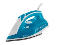 Image of Russell Hobbs Steamglide Iron 2400W S/Steel Soleplate, 300ml tank, 2m cord 23061