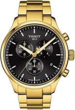 Image of Tissot Chrono XL Classic 45MM Black Dial Gold Men's Watch T116.617.33.051.00