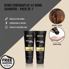 Image of Osmo Chromaplex Bond Shampoo No.4 Strength Repair 250ml x2 Free Shipping