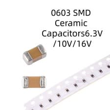 Image of 0603 SMD Ceramic Capacitors 6.3V/10V/16V