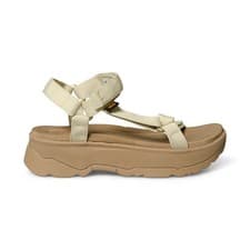 Image of TEVA JADITO UNIVERSAL BIRCH WHITE PLATFORM WOMEN'S SANDALS SIZE US 11/UK 9 NEW