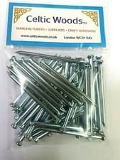 Image of Pack of 50 Masonry Nails 3.0 x 40 mm Extra Strong Heat Treated