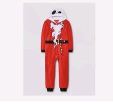 Image of Disney The Nightmare Before Christmas Jack Skellington PJ Union Suit 6-7 (C-17)