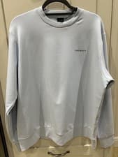 Image of Men's Hackett Essential Sweatshirt Sky Blue UK XL BNWT