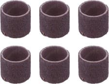 Image of Dremel 432 Sanding Bands, Grit 120 Pack of 6 for Wood Plastic Smoothing