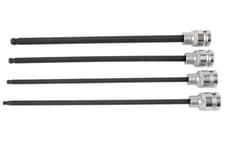 Image of Laser Tools Extra Long Ball End Hex Socket Bit Set 1/2"D 4pc 6711
