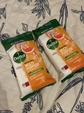 Image of Dettol Multipurpose Cleaning Wipes Mediterranean 70 Wipes X2 Packs