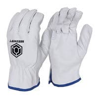 Image of Beeswift Unlined Drivers Gloves Grey M (Pack of 10) QUDGPHNM