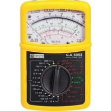 Image of Chauvin Arnoux P01196522E C.A 5003 Handheld analogue Multimeter CAT III 600 V
