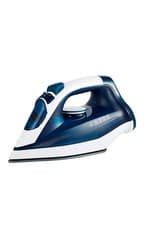 Image of Cordless Steam Iron 360 Blue and White Anti-Drip 2400W FREE DELIVERY