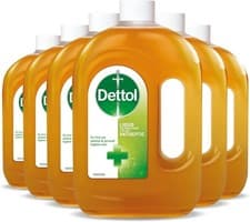 Image of Dettol Antiseptic Disinfectant Liquid 750ml Pack 6