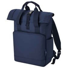 Image of Bagbase Roll Top Recycled Twin Handle Laptop Backpack PC4949