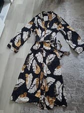 Image of CYBERJAMMIES Floral Nightshirt UK 10 Long Sleeve Womens Nightwear Shirt