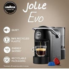 Image of Lavazza Modo Mio Jolie Pod Coffee Maker Machine - BLACK