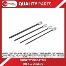 Image of Laser Tools Extra Long Ball End Hex Socket Bit Set 1/2"D 4pc - MPN 6711