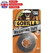 Image of Versatile 1.5m Gorilla Heavy Duty Mounting Tape - Ultimate Adhesive Solution