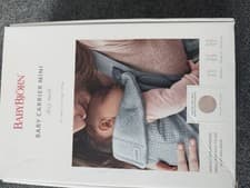 Image of Babybjorn / Baby Bjorn Baby Carrier Mini - pink Cotton.