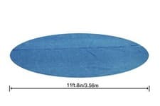 Image of Bestway SOLAR COVER SWIMMING POOL 8FT 10FT 12FT HEATS THE WATER KEEPS DEBRIS OUT