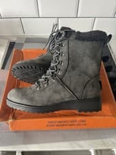 Image of Rocket Dog Weekender Galaxy PU/Glazed FabricLadies Boots Black UK 3, New in Box