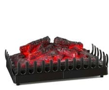 Image of Klarstein Electric Fireplace, Electric Log Burner Indoor, 1800W Electric Fire